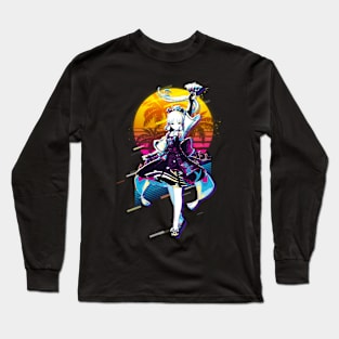 Ayaka Genshin Impact Long Sleeve T-Shirt